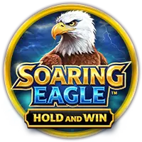 Soaring Eagle: 20 pay-lines, Hold and Win up to 1,000X, up to 30 free spins, Wild symbol, Ladder jackpot up to 1,000X Soaring Eagle
